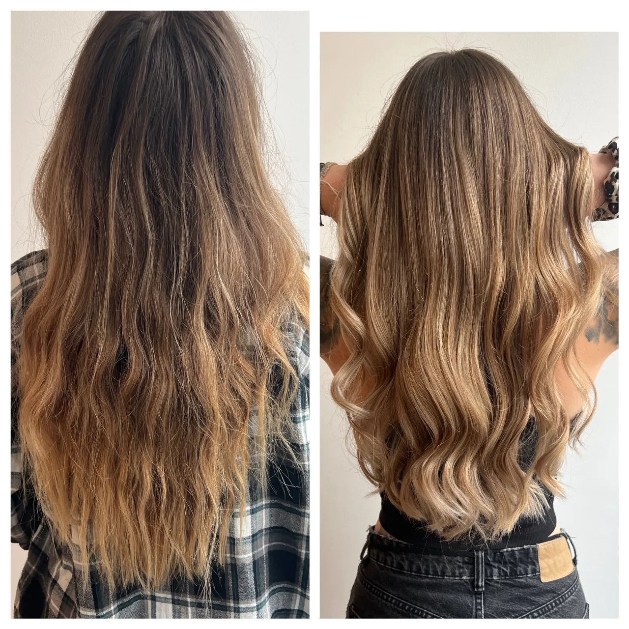 Before and after — Blonde Correction